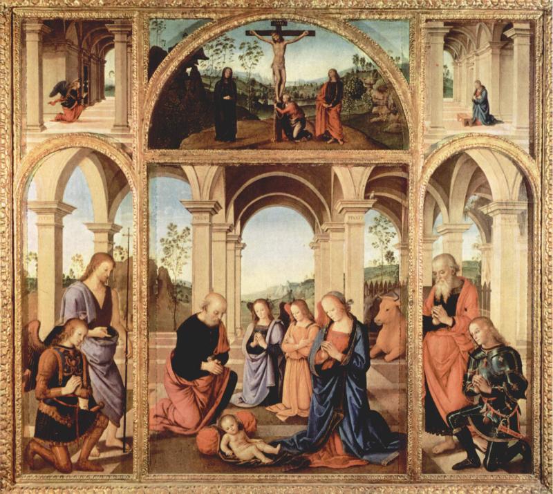 Albani Torlonia Polyptych, Pietro Perugino
